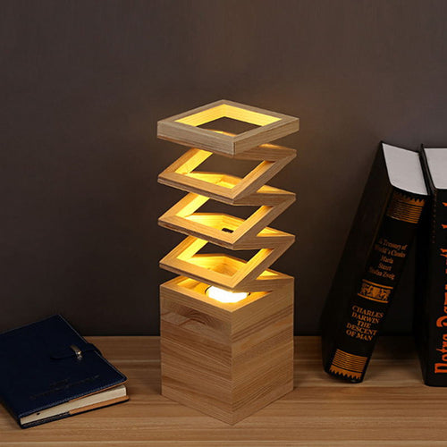 Modern Creative Wood Table Lamps