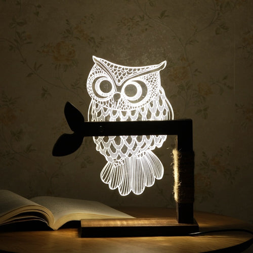 Owl Bedroom Lighting